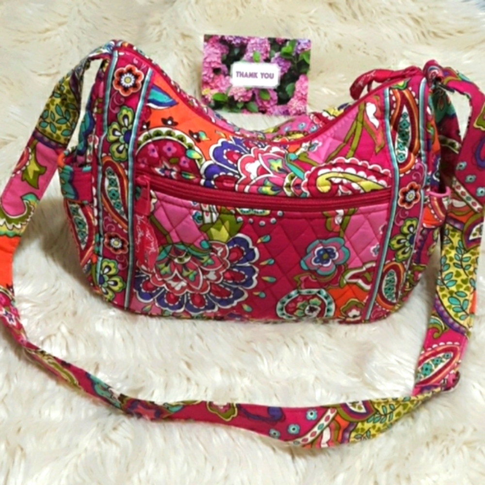 VERA BRADLEY QUILTED CROSSBODY BAG